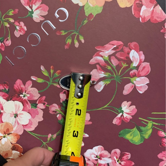 Authentic GUCCI Logo Milgrain Oval Dog Tag PENDANT Charm 925 Sterling Silver - Picture 6 of 6